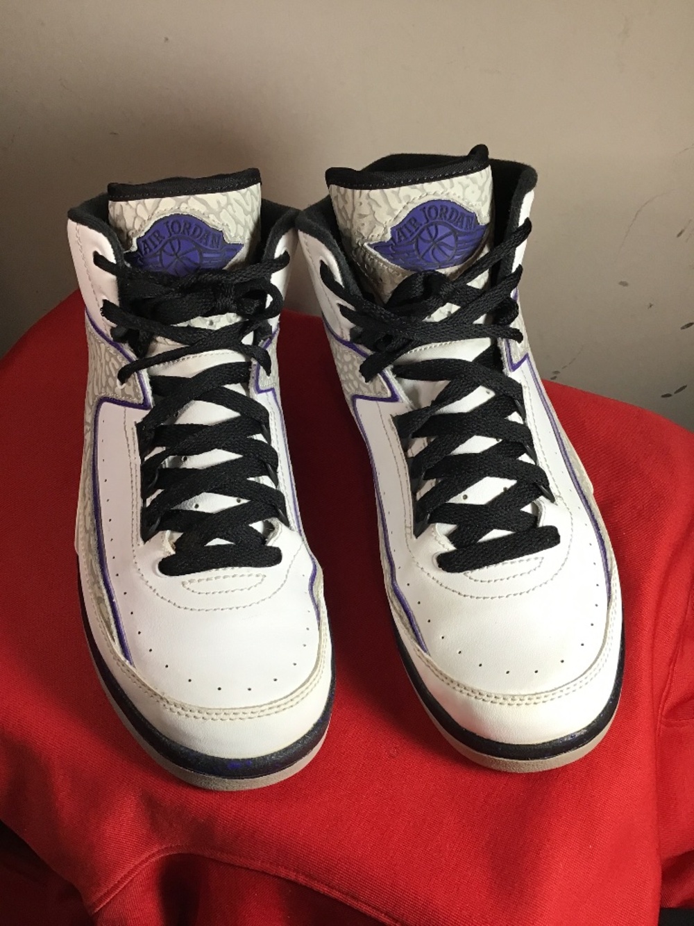 🔥😎Jordan 2 Retro Dark Concord (G S), size 6Y, clean, solid sneakers, see pics.